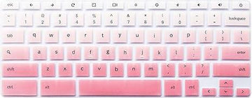 YYubao Keyboard Skin for Samsung Chromebook XE500C13 11.6" Silicone Purple