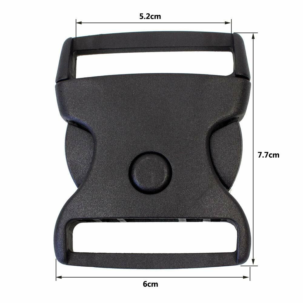 ROCOTACTICAL 5-in-1 Police Duty Web Belt Kit Black Medium 32-38"