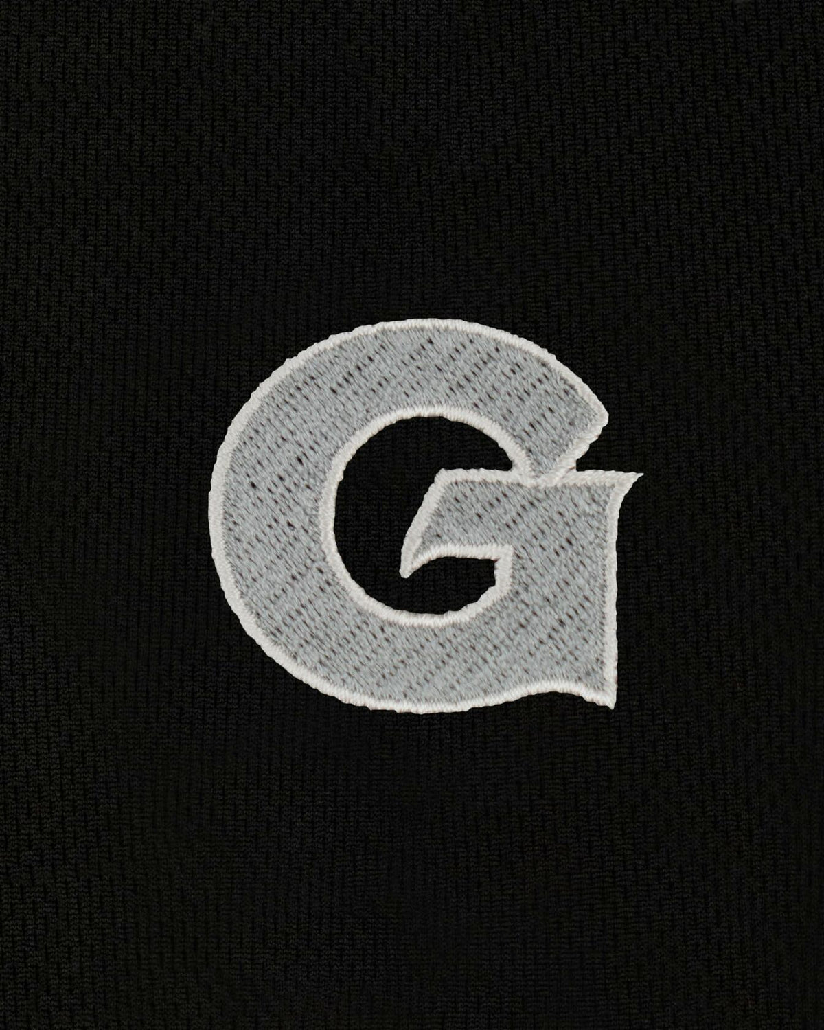 Vantage Apparel Men's Collegiate Micro Mesh 1/4 Zip Pullover Black Small