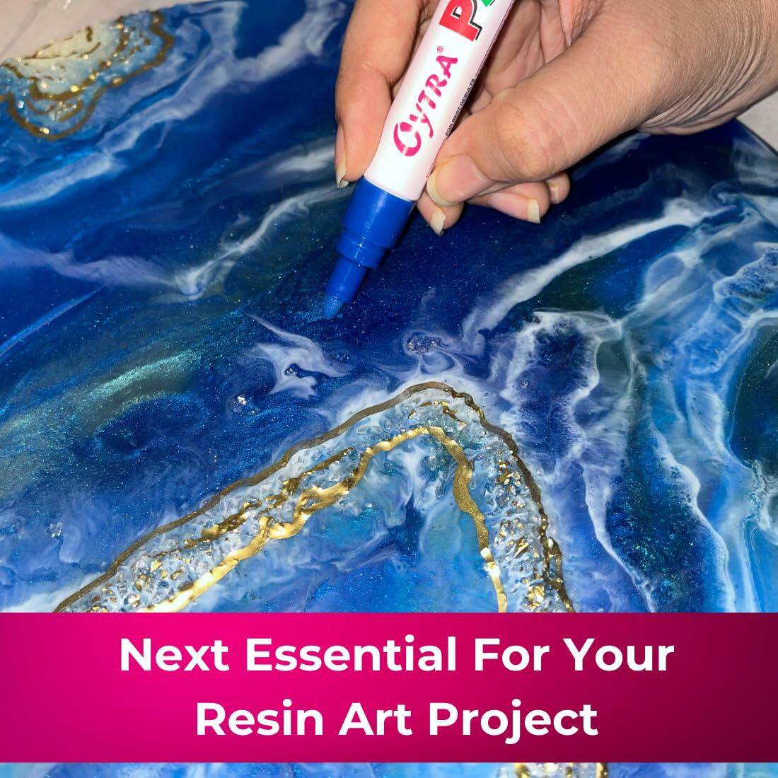 Oytra Permanent Waterproof Paint Marker Pen Yellow Oil Based All Surfaces