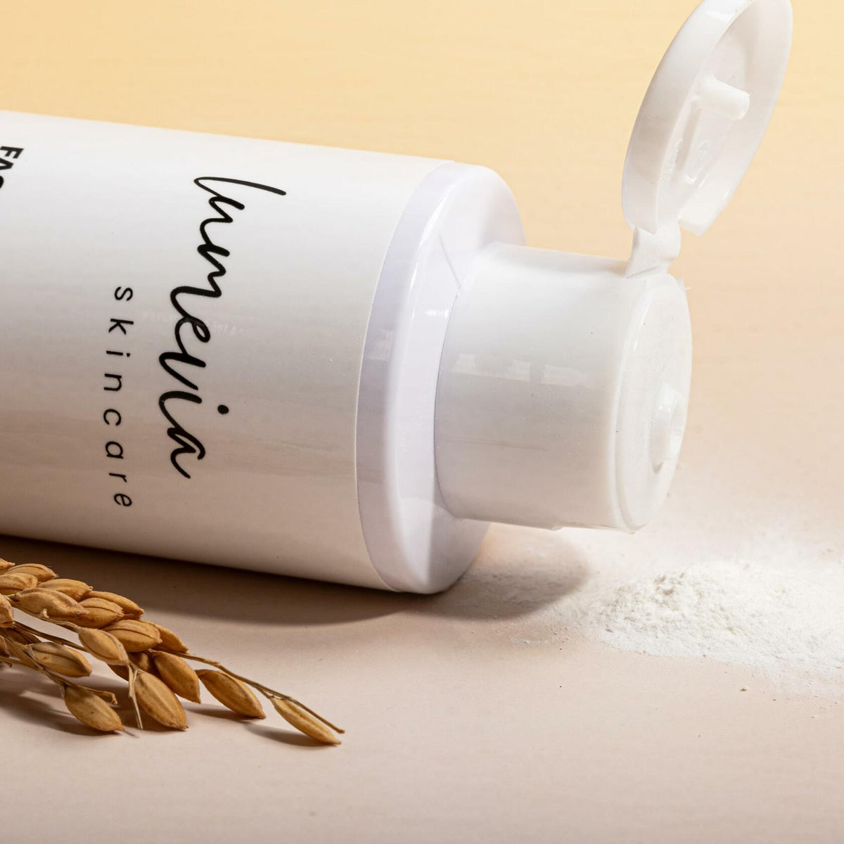 Lumevia Skincare Rice & Ginseng Enzyme Powder Facial Cleanser Vitamin E 50g