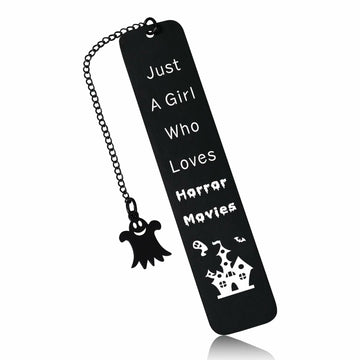 FOOZDEEVAAQ Gothic Halloween Alloy Steel Bookmarks Dark Color Teens Women