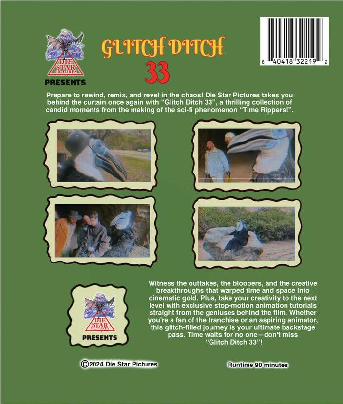 Glitch Ditch 33 Blu-ray James Balsamo Horror Movie Film
