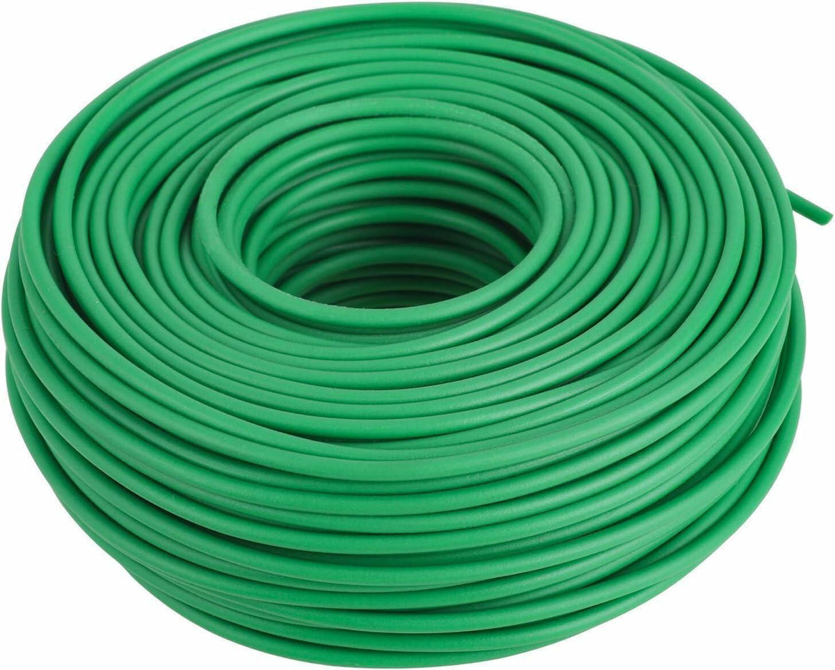 Soft Green Plant Ties 16.5Ft, 4mm Garden Twist Supports Vines & Vegetables