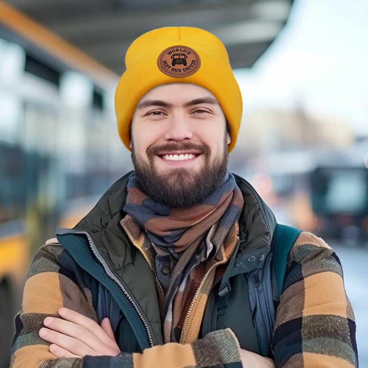 Bus Driver Appreciation Beanie – Christmas, Thanksgiving & Birthday Gift