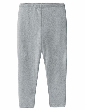 CETKIT Toddler Girls Leggings Stretchy Ankle Pants Heather Grey 3T