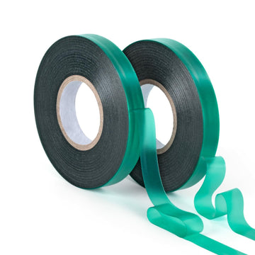 IKAYAS 300Ft Garden Plant Tape Rolls 2-Pack Reusable Tomato Plant Support