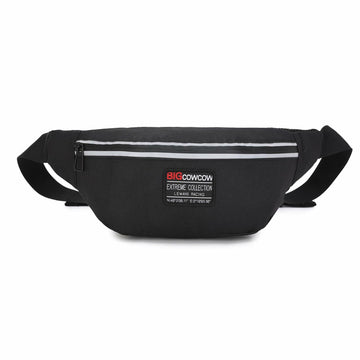 BIGCOWCOW Fanny Pack Waterproof Belt Bag for Women & Men Travel Hiking Run
