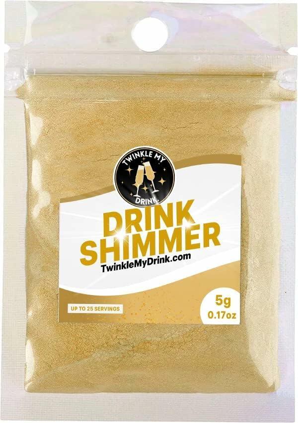 Twinkle My Drink Royal Gold Edible Drink Glitter 5g Premium Shimmer