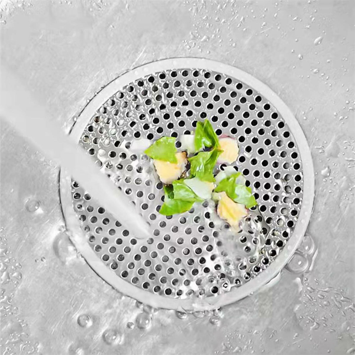 Shower Drain Hair Catcher Strainer by YOXITIXOY 118mm Stall Protector Silvery