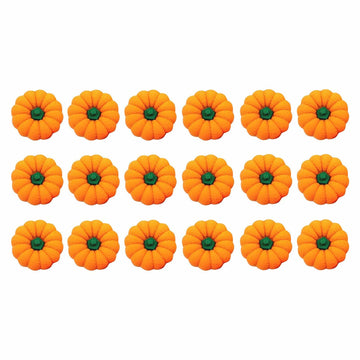 RUIFUU 18Pcs Halloween Pumpkin Erasers Bulk Mini 3D Fall Classroom Prize