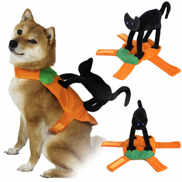 stepsin Dog Saddle Halloween Costume Cat Riding Pet Clothes Small Medium