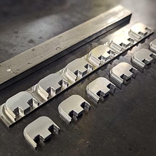 Milspin Glock Slide Back Plate American Flag CNC Stainless G43 G43X G48