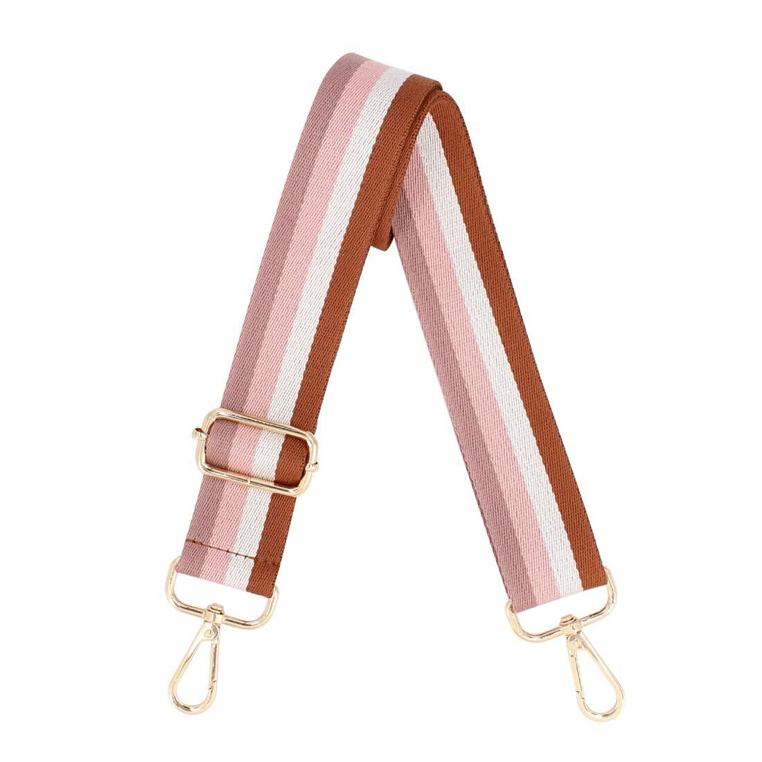 Youteer Adjustable Handbag Strap Wide Replacement Shoulder Crossbody Pink