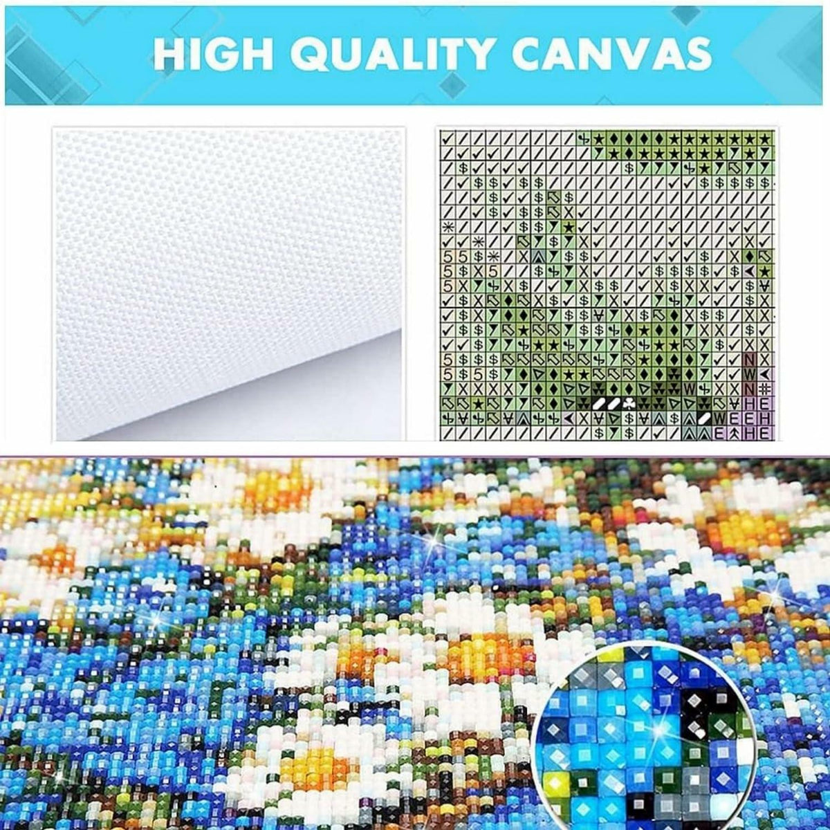 Generic 5D Diamond Art Paint Koala Full Drill Kit 14x14in Animal Modern