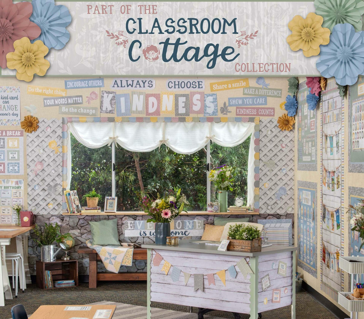 Teacher Created Resources Classroom Cottage Mini Stickers (TCR7188)