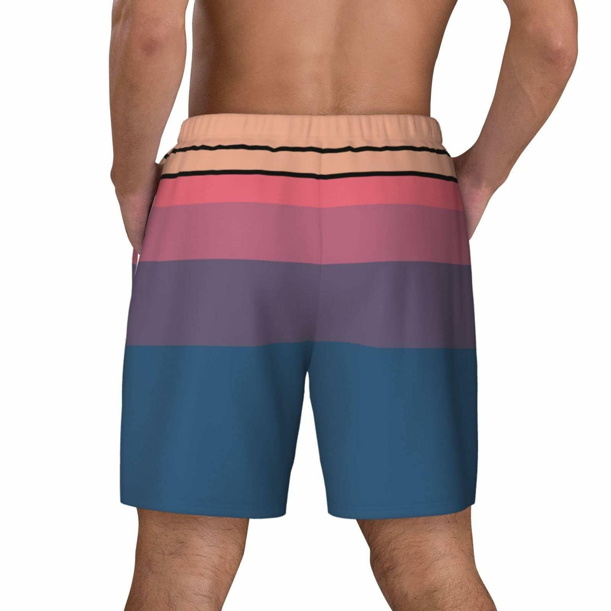 Men's SolAzul Swim Trunks Quick Dry Board Shorts with Mesh Lining & Pockets