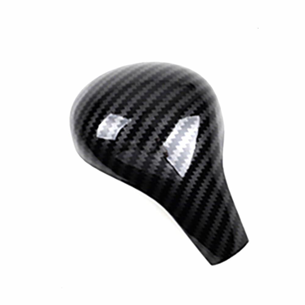 GIPFIRE Carbon Fiber Style Gear Shift Knob Cover For Audi A4L A5 A6L Q5 Q7