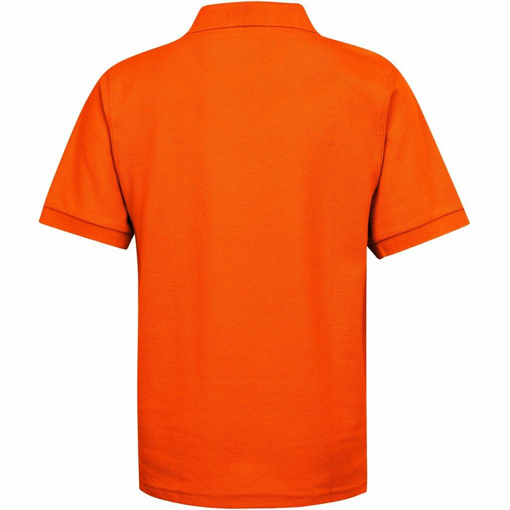 Premium Wear Boys Uniform Polo Shirt |Orange L