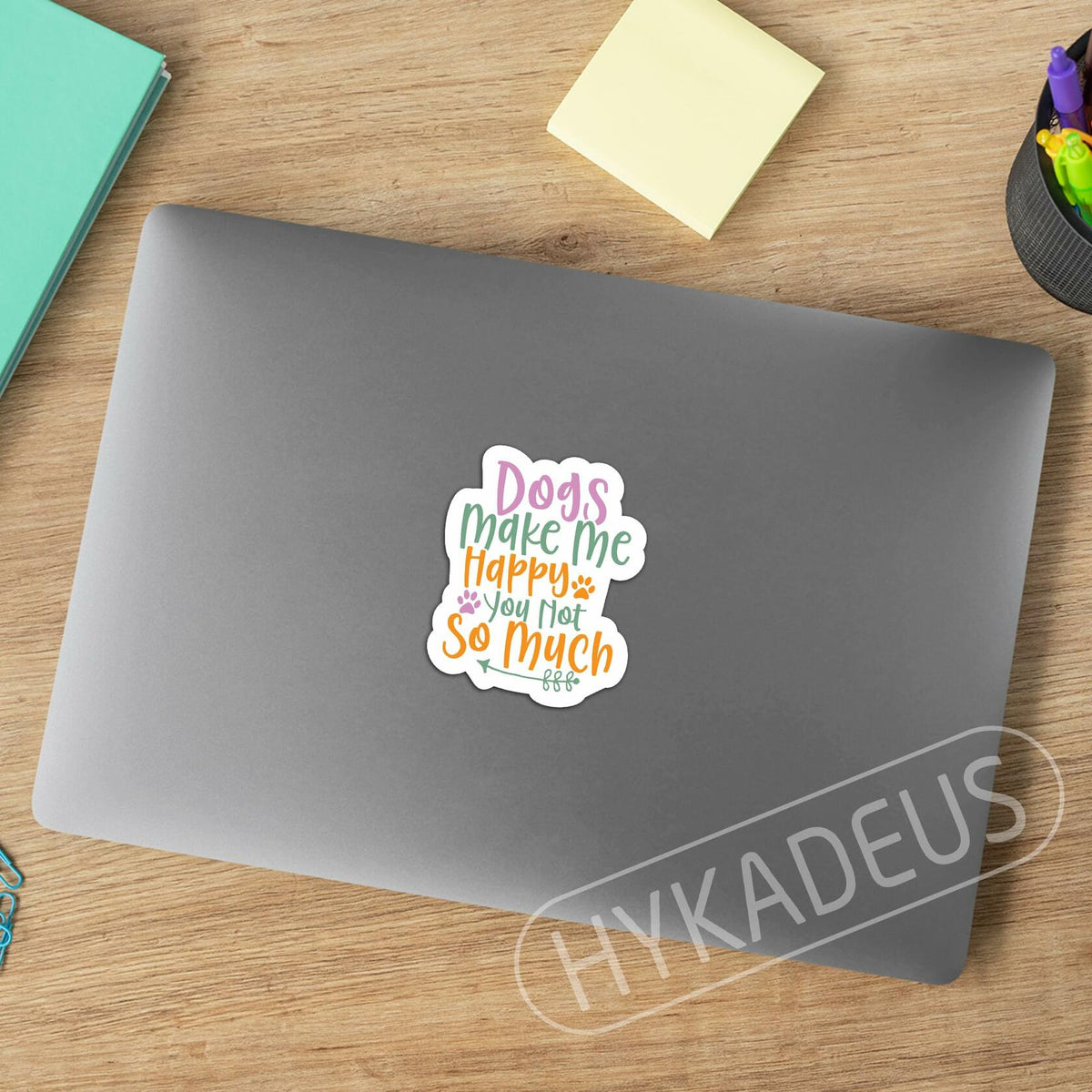 3PCS Dog Mom Stickers Waterproof Vinyl Decals 3"x2.3" Gift for Mom