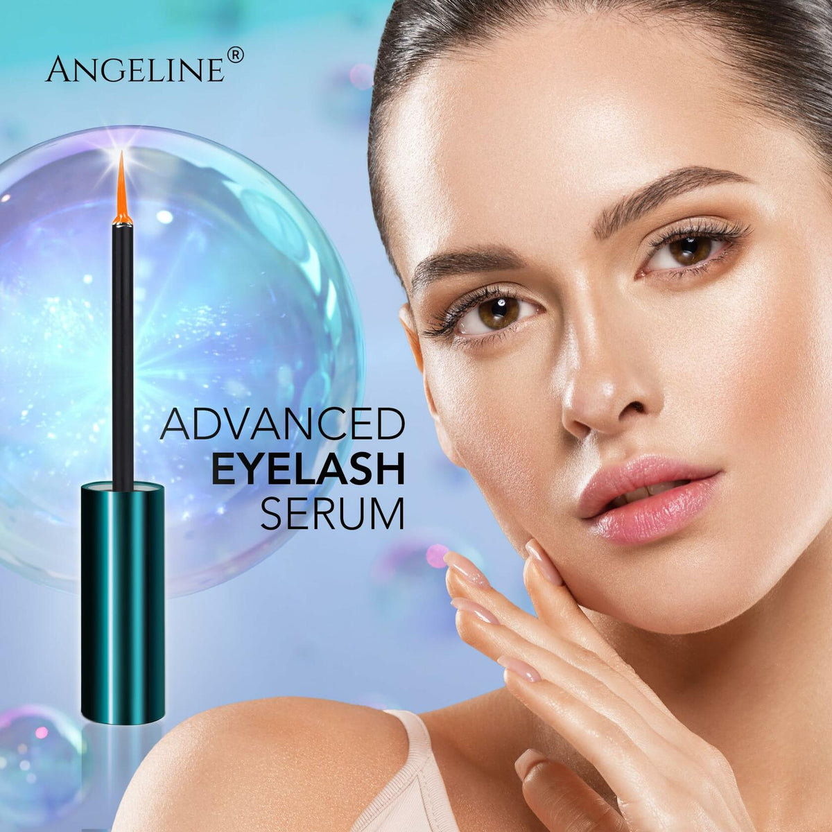 Angeline Premium Lash Serum Advanced Growth Formula for Longer Fuller Lashes 5ml