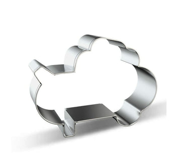 WJSYSHOP Air Compressor Shape Cookie Cutter Stainless Steel Silver