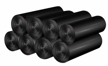 Diyalor 2.6 Gallon Small Black Trash Bags 60 Count Bathroom Kitchen Office