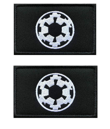 Ykonuyis Galactic Empire Target Tactical Morale Patch 2Pcs Military