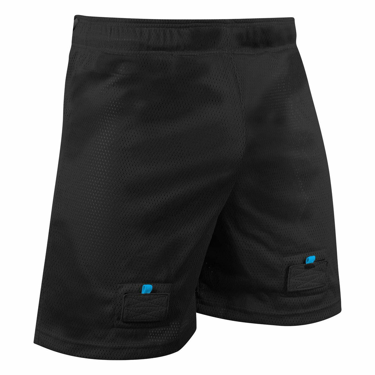 CHAMPRO Rink Textured Polyester Mesh Shorts Black Size S