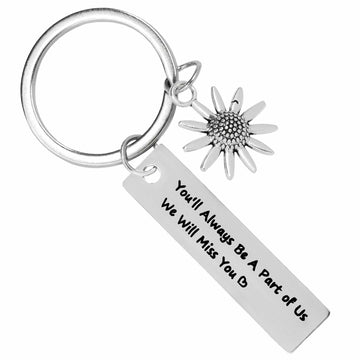 Morycraft Retirement Keychain Gifts For Women 2024 Farewell Keepsake