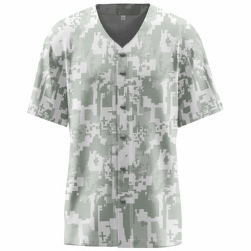 Aizqaoalk Men's Baseball Jersey Short Sleeve Button-Down Shirt Color7 Size L