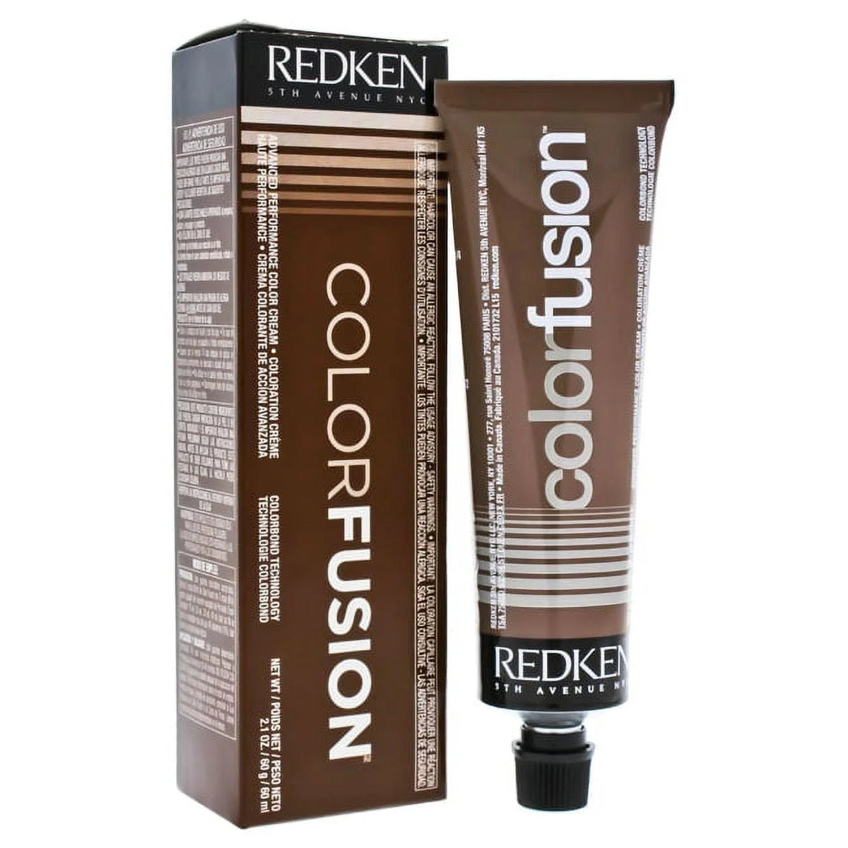 Redken Color Fusion Permanent Cream Hair Color, 2.1 oz