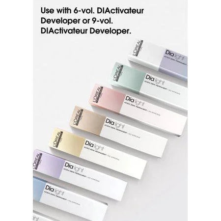 L'Oréal Professionnel Dia Light Acidic Demi-Permanent Hair Color, 1.7 oz