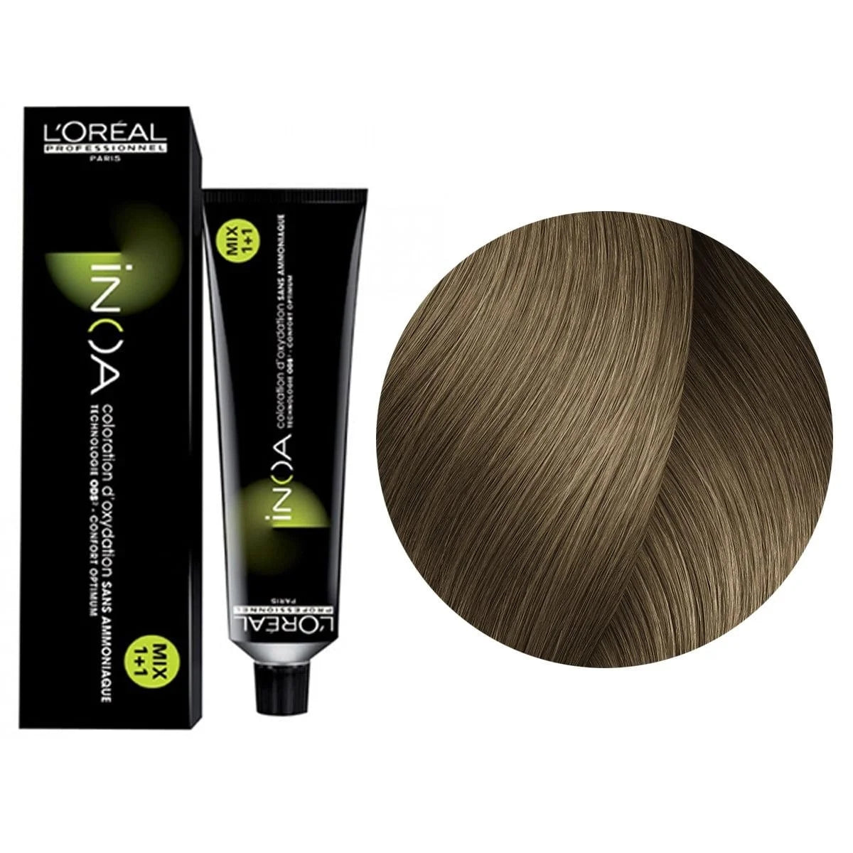 L'Oréal Professionnel INOA Ammonia-Free Permanent Hair Color, 2.1 oz