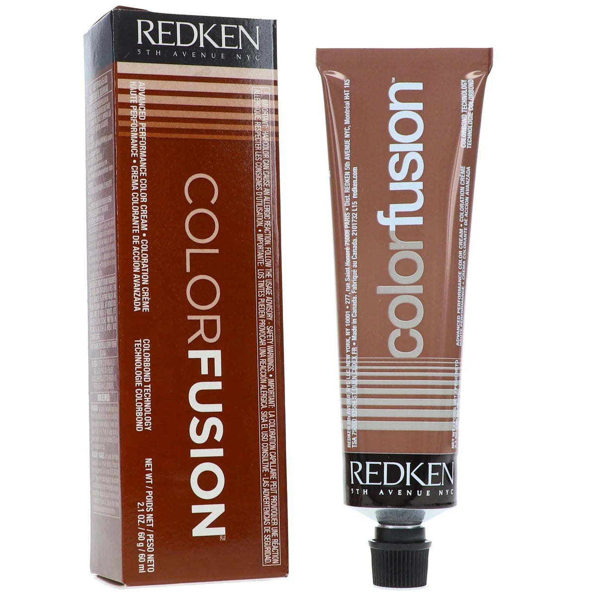 Redken Color Fusion Permanent Cream Hair Color, 2.1 oz
