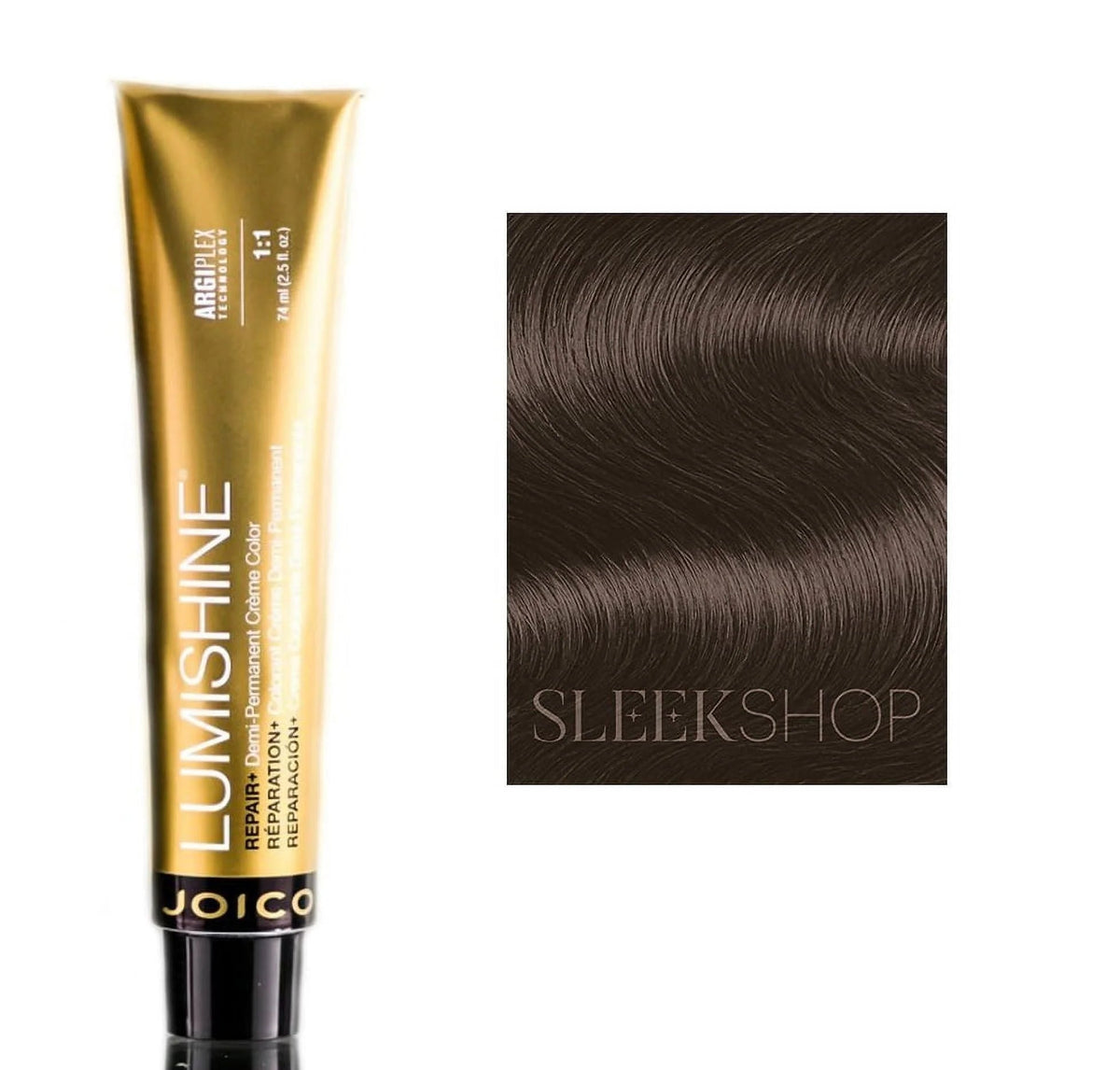 Joico LumiShine Demi-Permanent Creme Hair Color, 2.5 oz