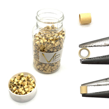 VIP Extensions Copper Ring Tube Silicon 1000 Pieces Color 13