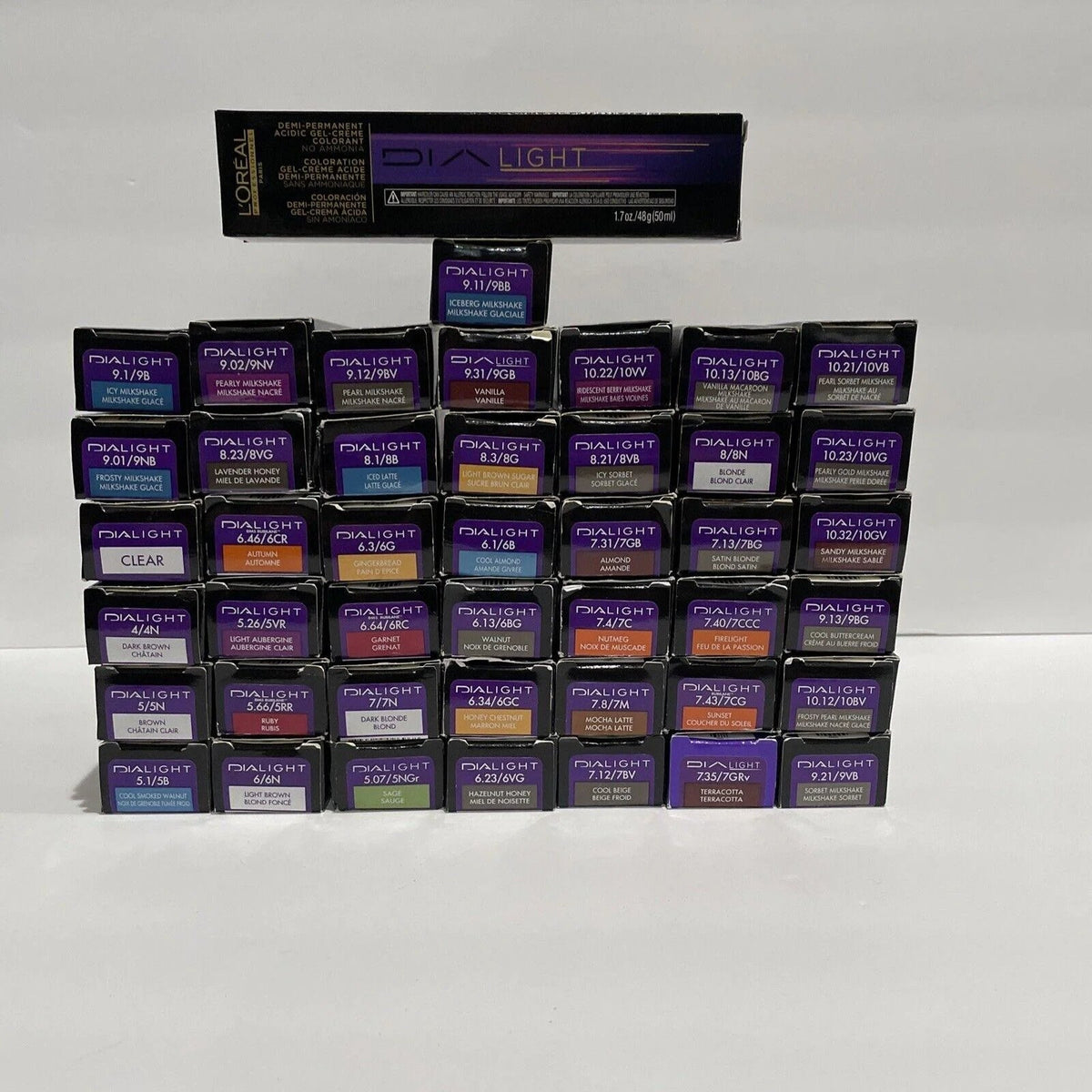 L'Oréal Professionnel Dia Light Acidic Demi-Permanent Hair Color, 1.7 oz