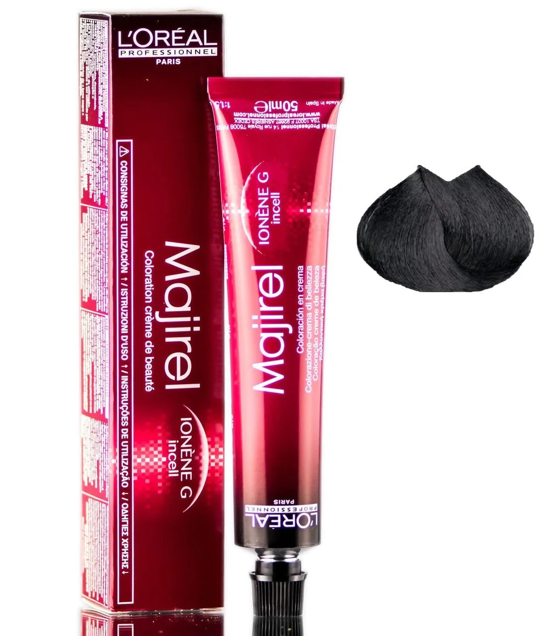 L'Oréal Professionnel Majirel Permanent Hair Color, 1.7 oz