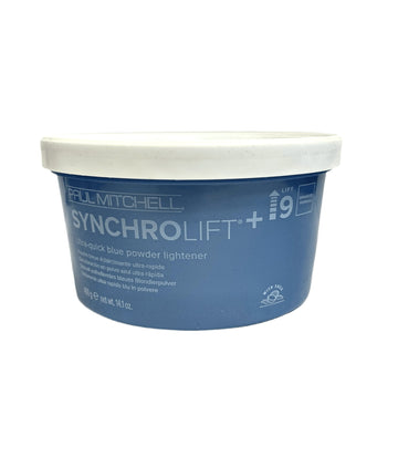 Paul Mitchell Synchrolift+ 9 Lift Ultra-Quick Blue Bleaching Powder Lightener 14.1 0z
