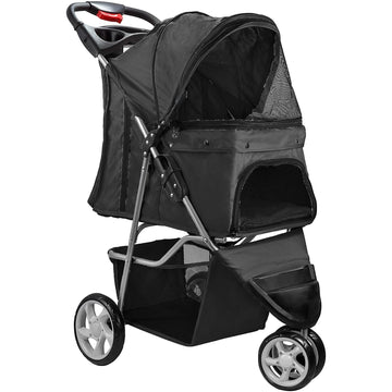 Paws & Pals Dog and Cat Folding Stroller