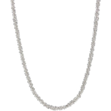 Pori Jewelers 925 Sterling Silver 2MM Twisted ROC Chain Necklace