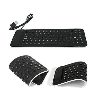 Portable Flexible Silicone Keyboard