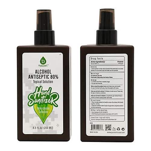 Pursonic 8oz Moisturizing Hand Sanitizer