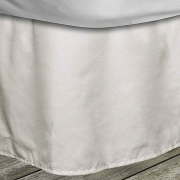 QuickFit Pleated Bedskirt with Elastic Fastener