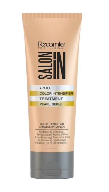 Recamier Professional Salon in Pro Hair Color Intensifier Treatment Pearl Beige 8.45 Fl Oz