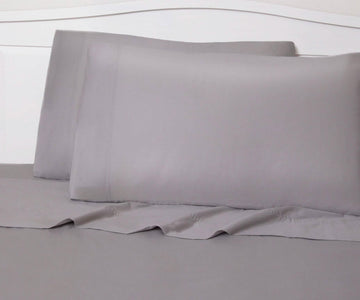 Royale T300 Cotton New Silver Queen Sheet Set