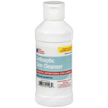 GNP Antiseptic Skin Cleanser Solution 4% (8 oz)