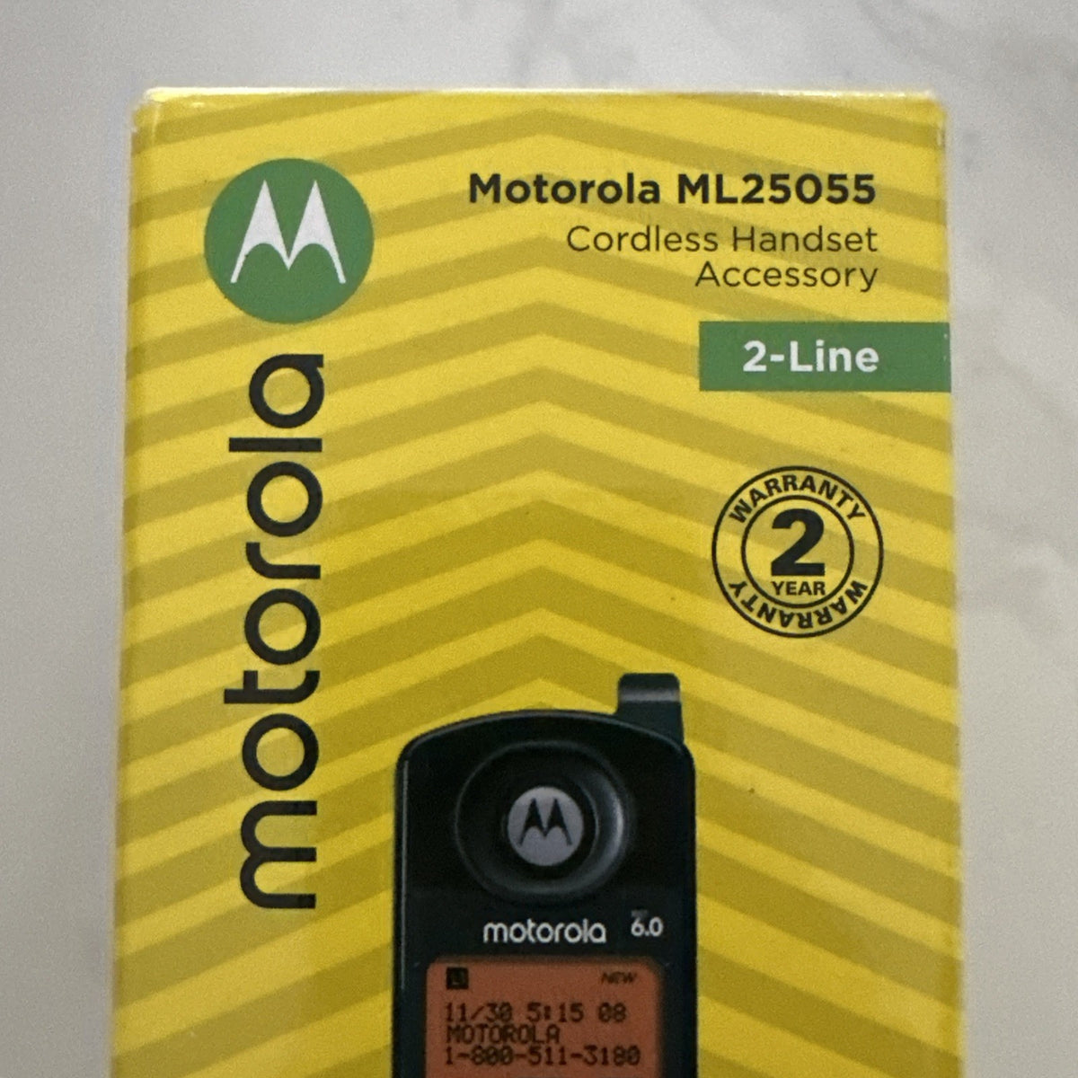 Motorola Voice Motorola Ml25055 Dect 6.0 Accessory Handset For 2-Line Business