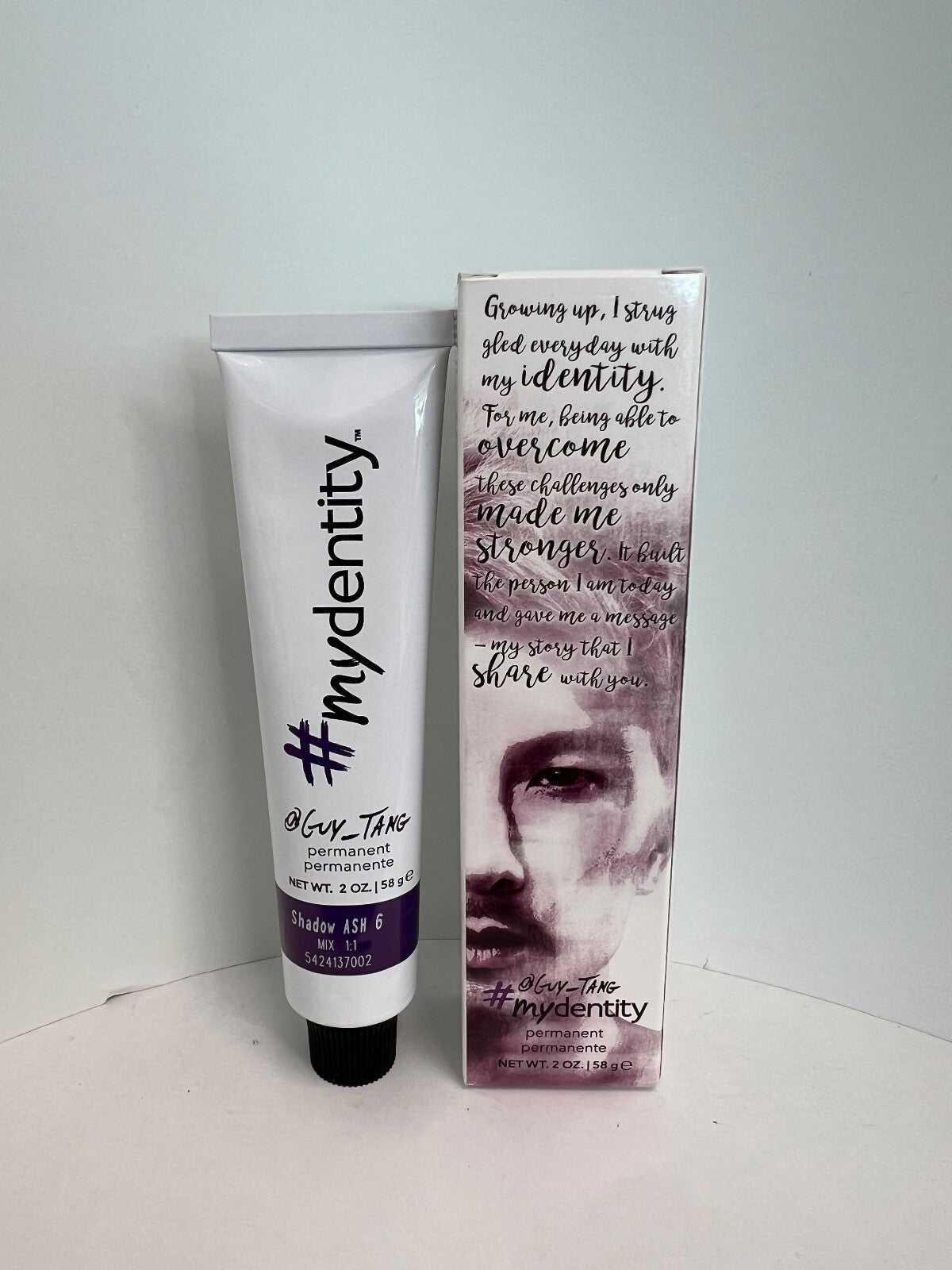 Mydentity Permanent Hair Color 1NI Natural Ice Black Hair Dye New in Box